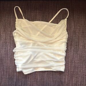 Off White Camisole Top